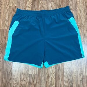 Tek Gear Pull On Shorts Workout Casual Comfy Size XL Green